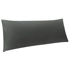 NTBAY brushed microfiber body pillow cover in grey