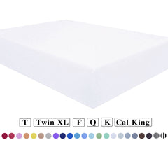 Ultra Soft Microfiber Fitted Sheet – Breathable & Deep Pocket Design
