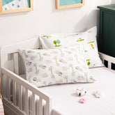 2 Pack Cotton Jersey Knit Toddler Travel Pillowcases|NTBAY?? - NTBAY