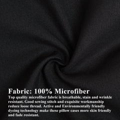 2 Pack Microfiber Envelope Toddler Pillowcases, 14x20 inches|NTBAY?? - NTBAY