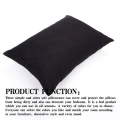 2 Pack Microfiber Envelope Toddler Pillowcases, 14x20 inches|NTBAY?? - NTBAY