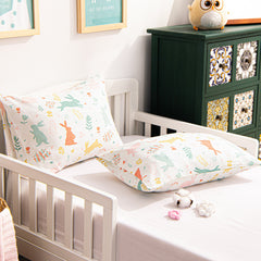 2 Pack Cotton Jersey Knit Toddler Travel Pillowcases|NTBAY?? - NTBAY