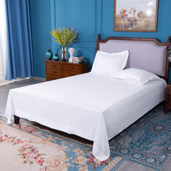 Ultra-Soft Microfiber Flat Sheet - Breathable & Cozy