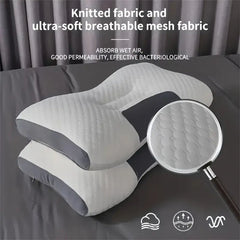 Ergonomic Massage Neck Pillow – Soft & Adjustable Support