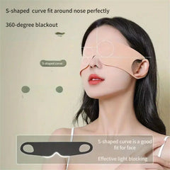 Capsule Light-Blocking Eye Mask - Zero Pressure & Travel-Friendly