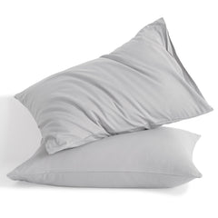 2-Pack Cotton Pillowcases-Soft, Smooth & Breathable