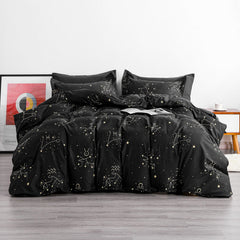 2/3 Pieces Constellation Pattern Microfiber Duvet Cover Set product image by Fasiano
