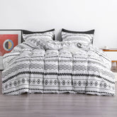 2/3 Pieces Geometry Pattern Microfiber Duvet Cover Set product image by Fasiano