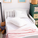 2 Pack Soft Velvet Toddler Pillowcases size and color view by Fasiano