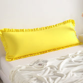 Brushed Microfiber Body Ruffled Pillowcase, 20x54 Inches