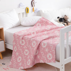 3 Layer Muslin Cotton Jacquard Toddler Blanket|NTBAY?? - NTBAY