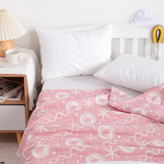 3 Layer Muslin Cotton Jacquard Toddler Blanket|NTBAY?? - NTBAY