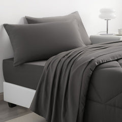 5 Piece Soft Twin Bedding Comforter Set detail view by Fasiano