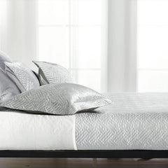 2-Pack Satin Quilted Pillow Shams – Luxurious & Decorative