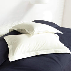 2-Pack Washed Cotton Pillow Shams – Soft & Breathable