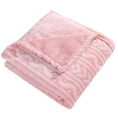Plush Flannel Baby Blanket – Soft & Warm, 30x40 inches