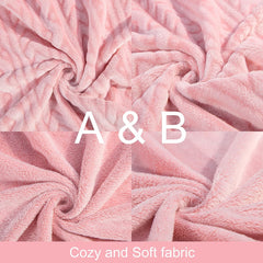 Plush Flannel Baby Blanket – Soft & Warm, 30x40 inches