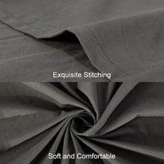 Washed Cotton Queen Flat Sheet - Ultra-Soft