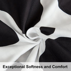 NTBAY 2/3 Pieces Cow Pattern Microfiber Duvet Cover Set - NTBAY