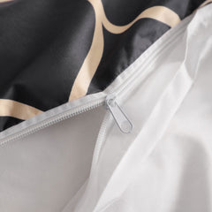 NTBAY 2/3 Pieces Curve Pattern Microfiber Duvet Cover Set - NTBAY