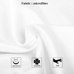 NTBAY 2 Pack Satin Pillow Shams with Envelope Closure - NTBAY