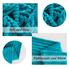 NTBAY All Seasons Plush Flannel Fleece Throw Blanket - NTBAY