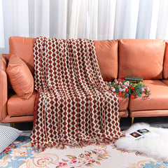 Soft Acrylic Knitted Throw Blanket|NTBAY?? - NTBAY