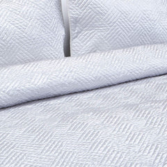 Satin Quilt Set - Solid Color, Soft & Luxurious Bedding texture view by Fasiano
