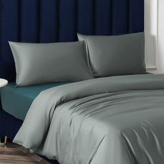 Silky Satin Pillowcases - Soft, Smooth & Luxurious texture view by Fasiano
