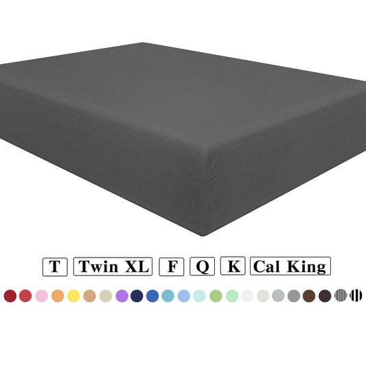 Deep Pocket Fitted Sheet - Soft Microfiber, Easy-Care, Everyday detail view by Fasiano