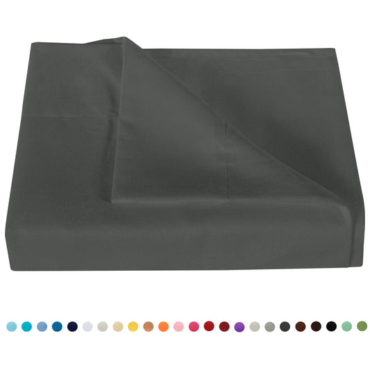 Ultra-Soft Microfiber Flat Sheet ¨C Breathable & Cozy by Fasiano, recommended for soft flat sheet