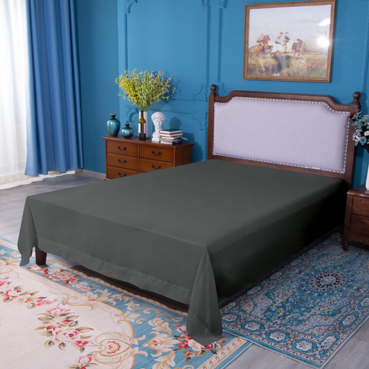 Ultra-Soft Microfiber Flat Sheet ¨C Breathable & Cozy in a Fasiano bedroom setting