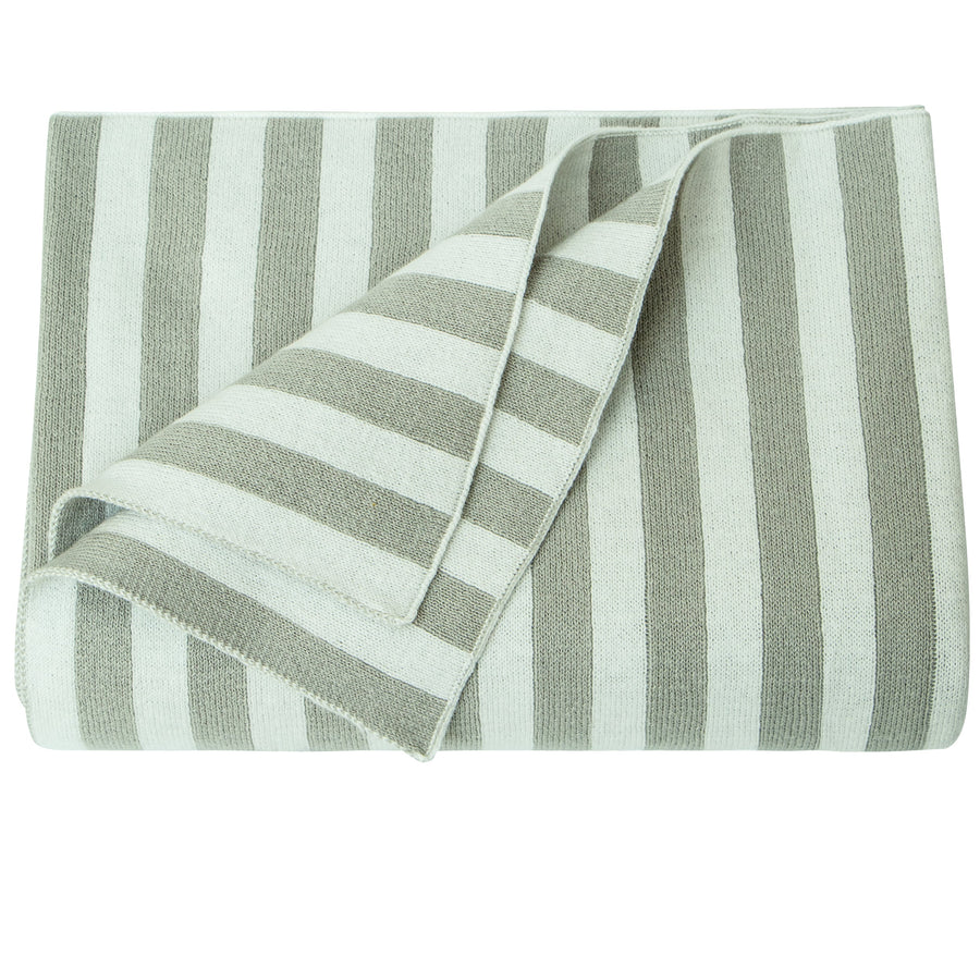 Cotton Cable Knit Baby Blanket – Soft & Breathable texture view by Fasiano
