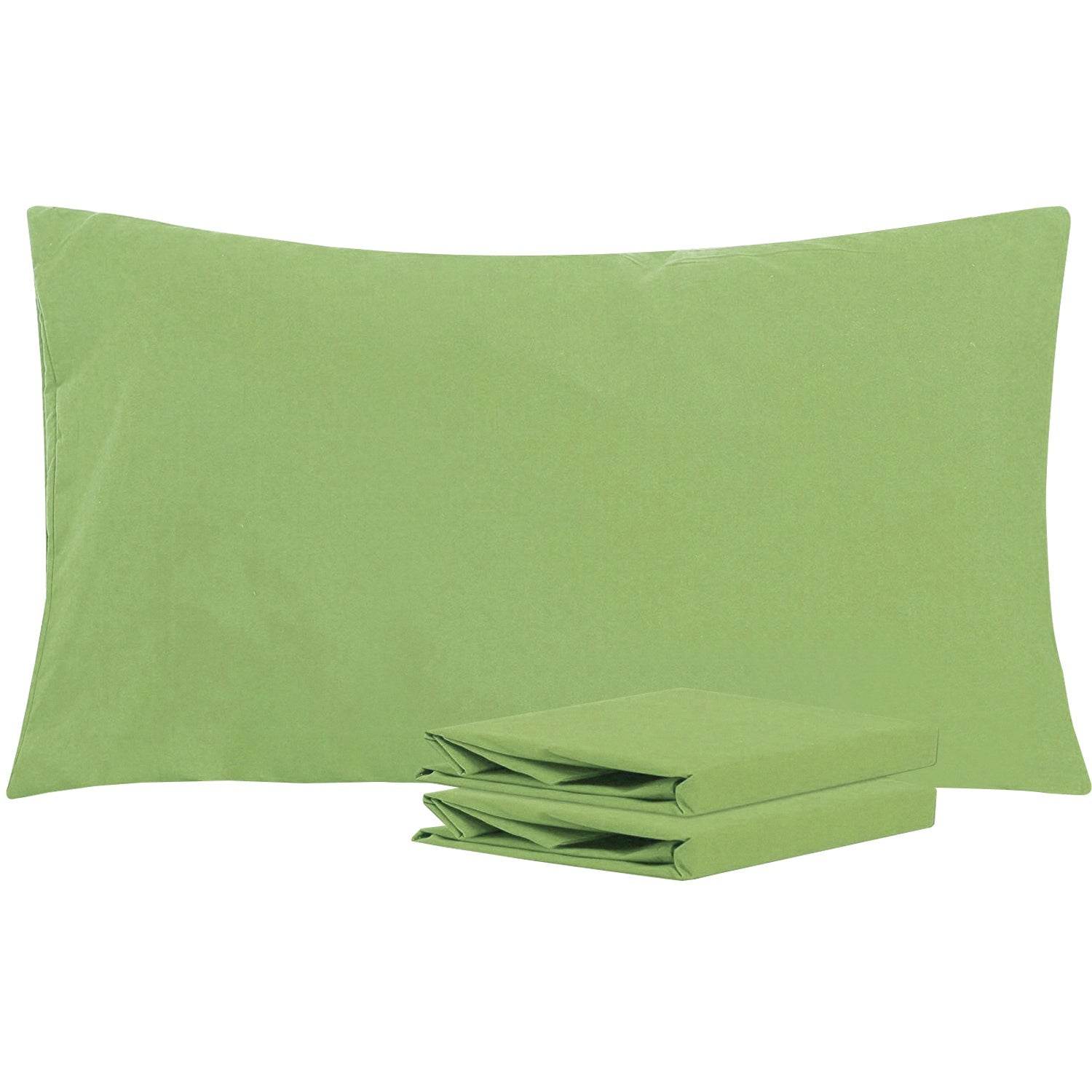 2-Pack Standard Pillowcases – Soft Brushed Microfiber, Wrinkle & Fade Resistant