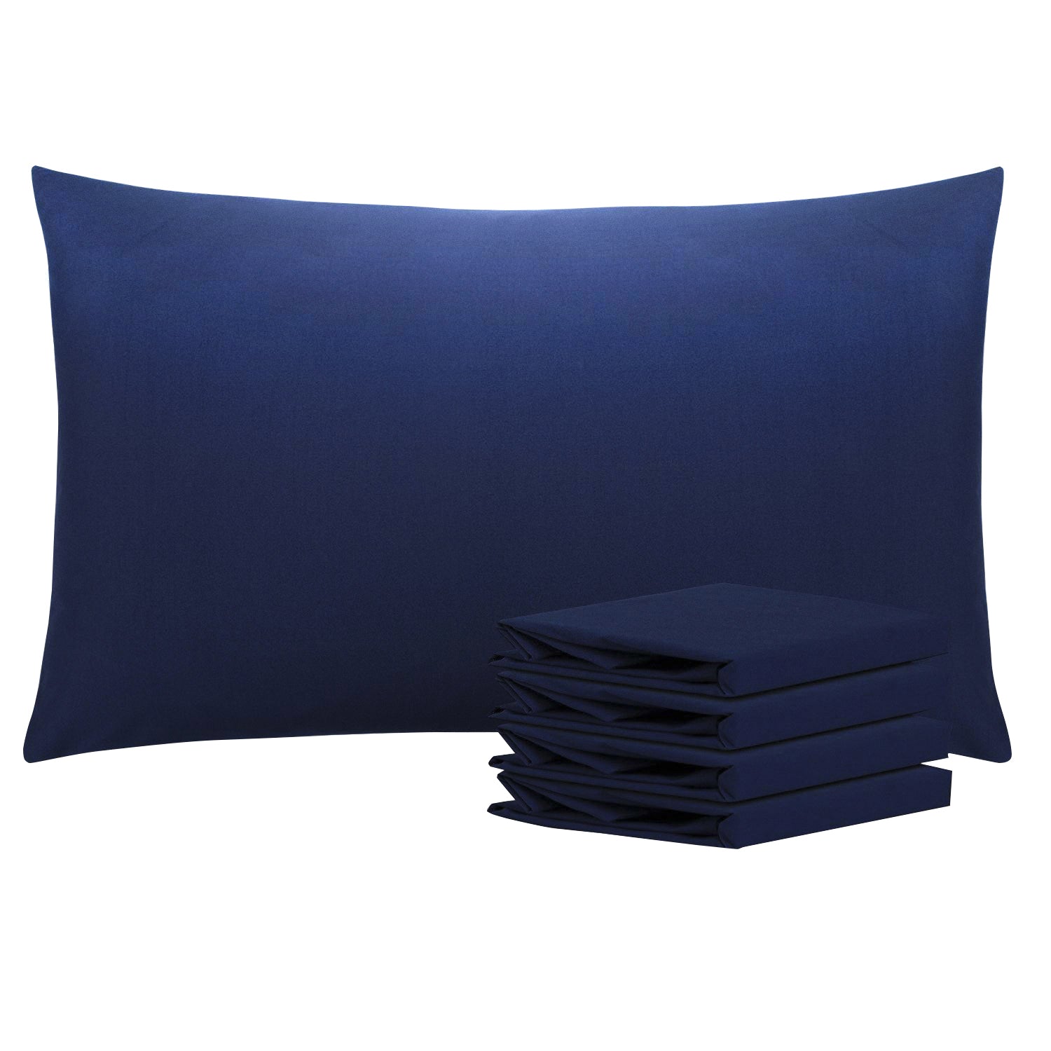 2-Pack Standard Pillowcases – Soft Brushed Microfiber, Wrinkle & Fade Resistant