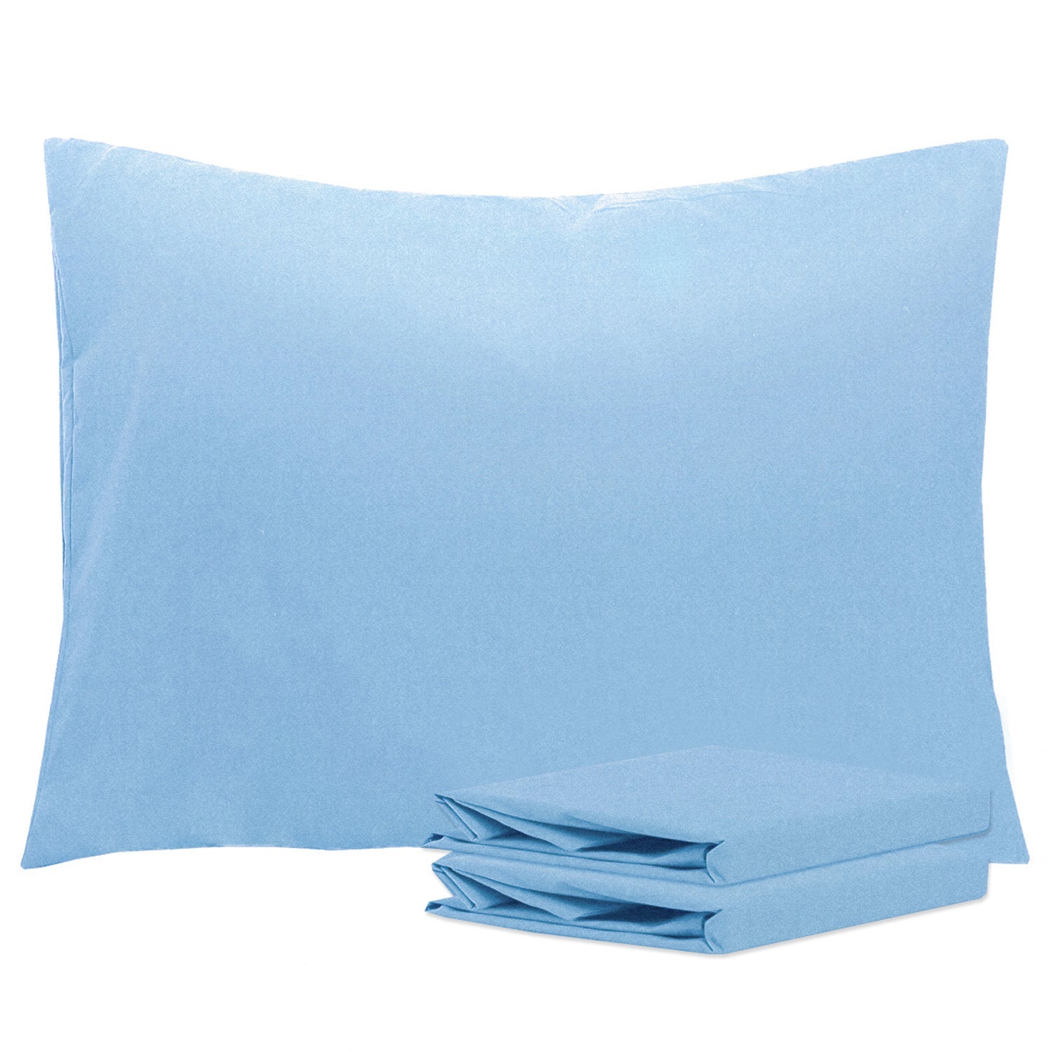 2-Pack Standard Pillowcases – Soft Brushed Microfiber, Wrinkle & Fade Resistant