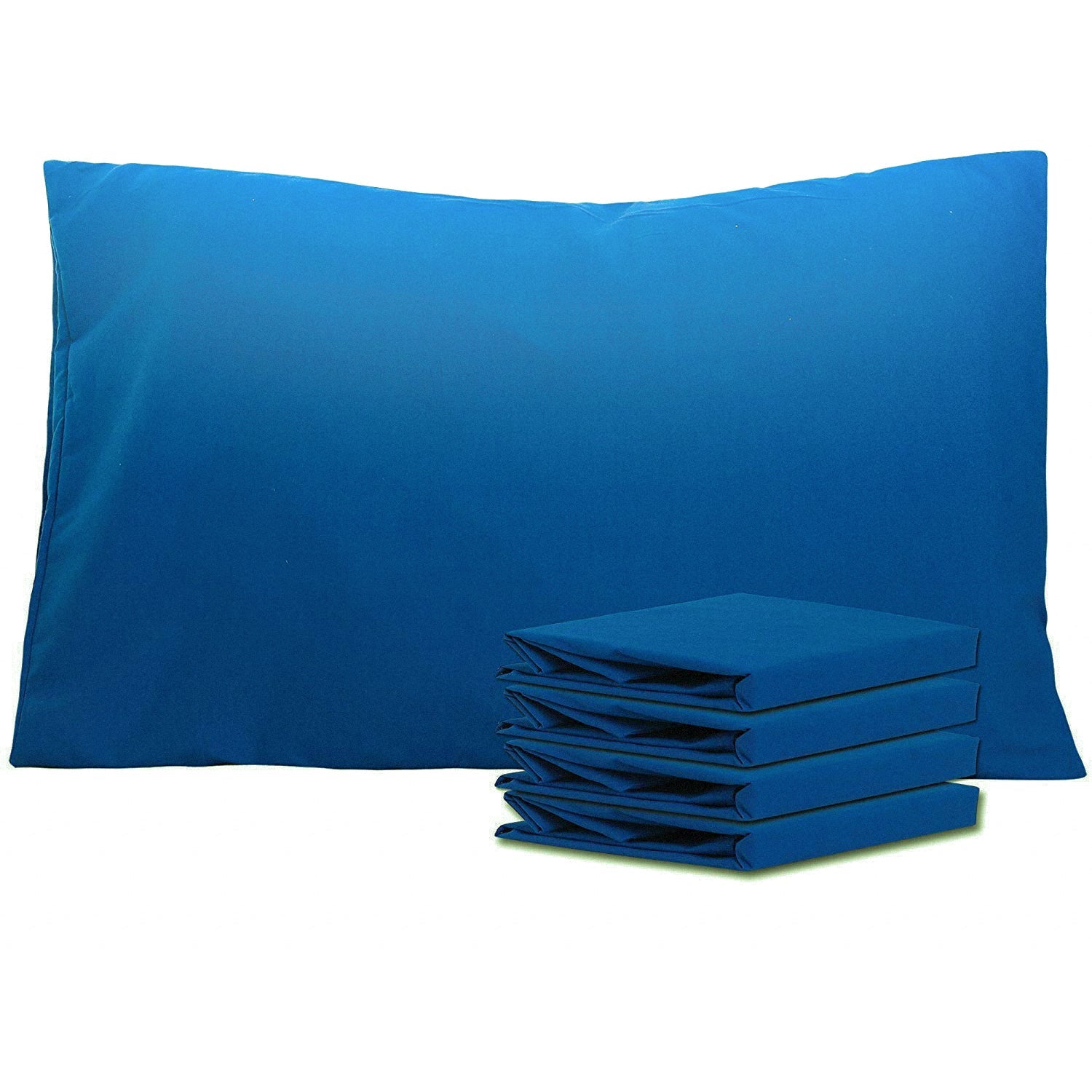 2-Pack Standard Pillowcases – Soft Brushed Microfiber, Wrinkle & Fade Resistant