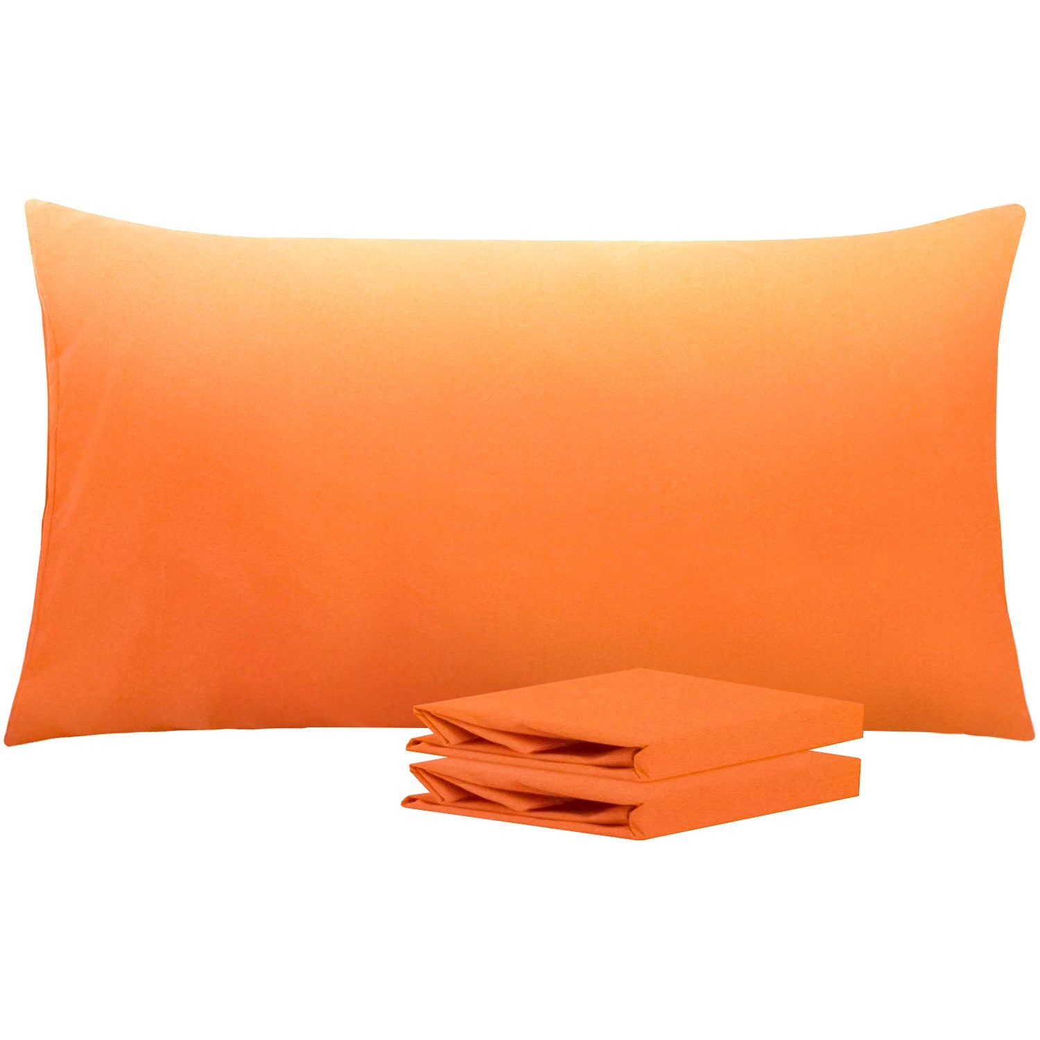 2-Pack Standard Pillowcases – Soft Brushed Microfiber, Wrinkle & Fade Resistant