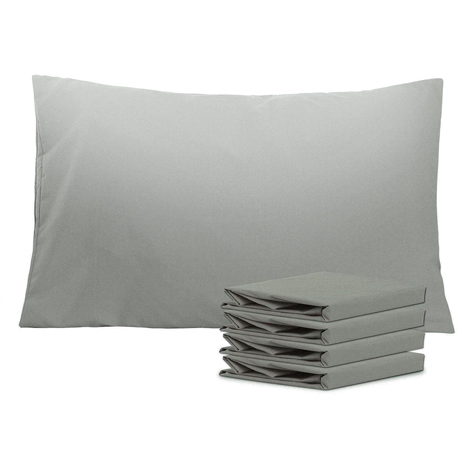 2-Pack Standard Pillowcases – Soft Brushed Microfiber, Wrinkle & Fade Resistant
