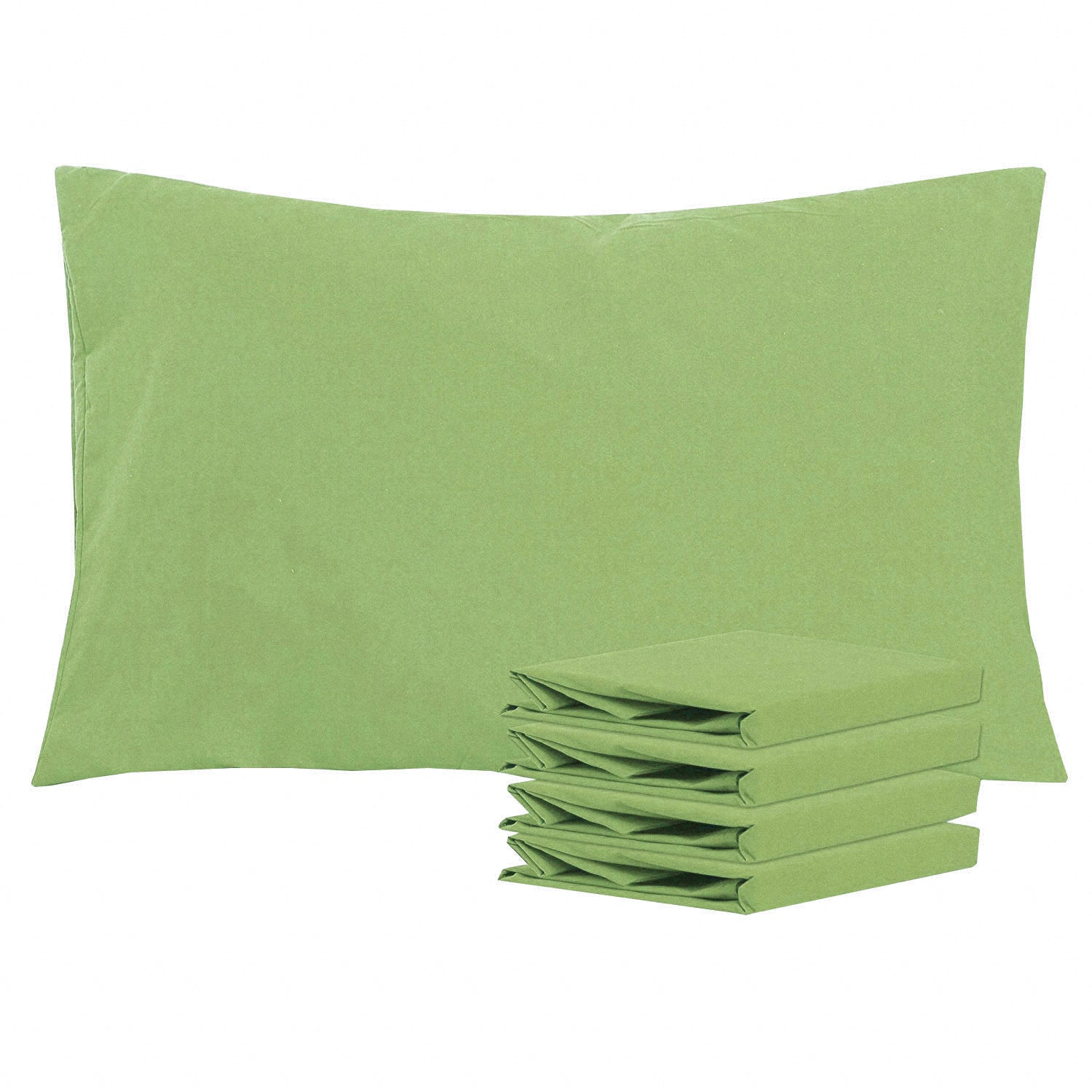 2-Pack Standard Pillowcases – Soft Brushed Microfiber, Wrinkle & Fade Resistant