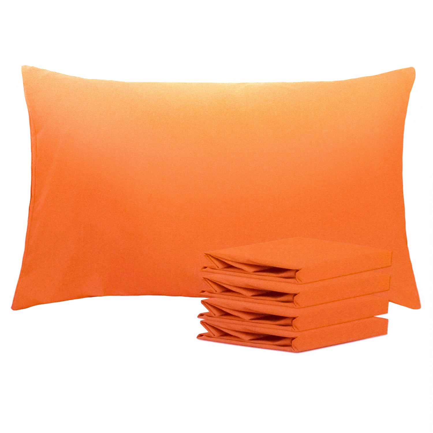 2-Pack Standard Pillowcases – Soft Brushed Microfiber, Wrinkle & Fade Resistant