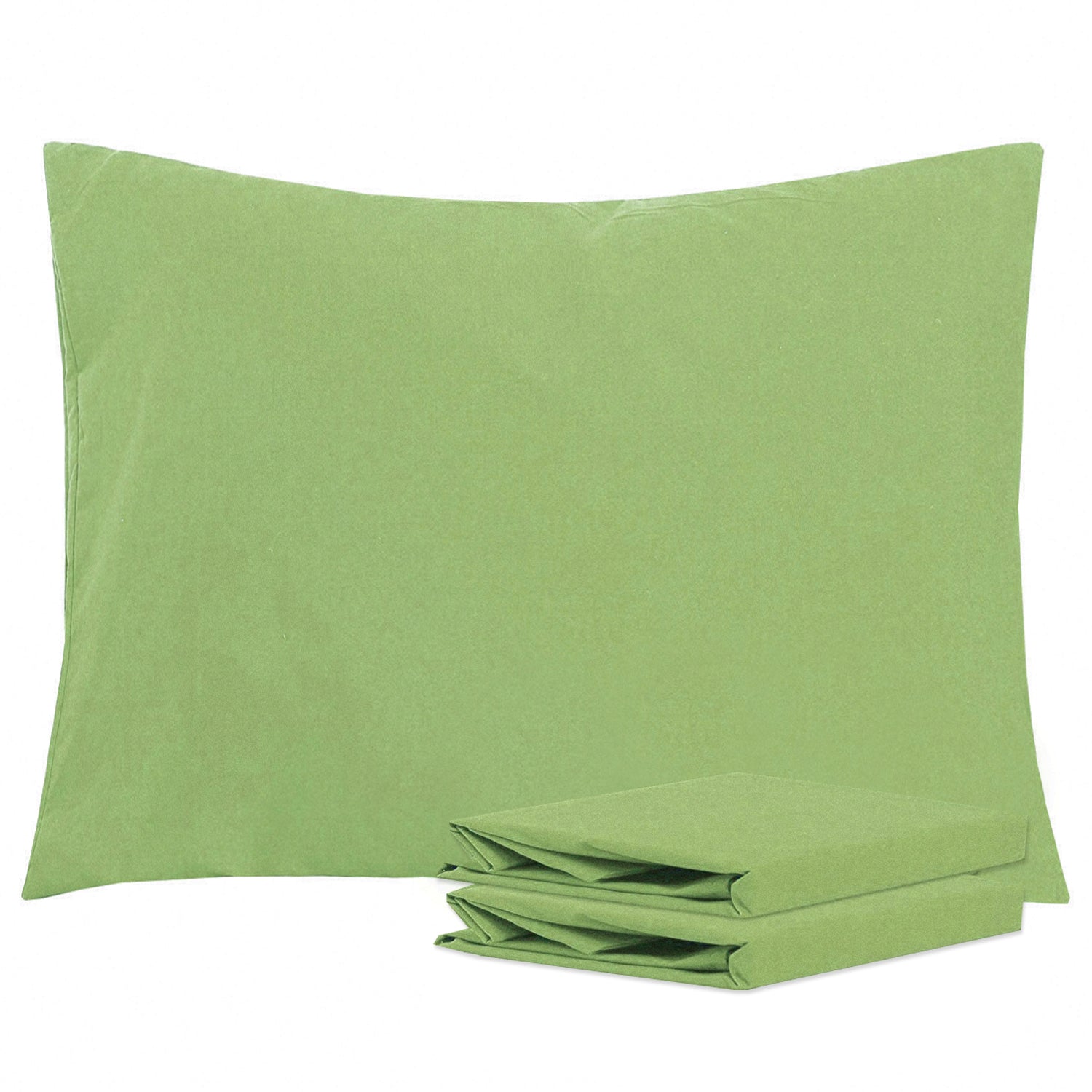 2-Pack Standard Pillowcases – Soft Brushed Microfiber, Wrinkle & Fade Resistant