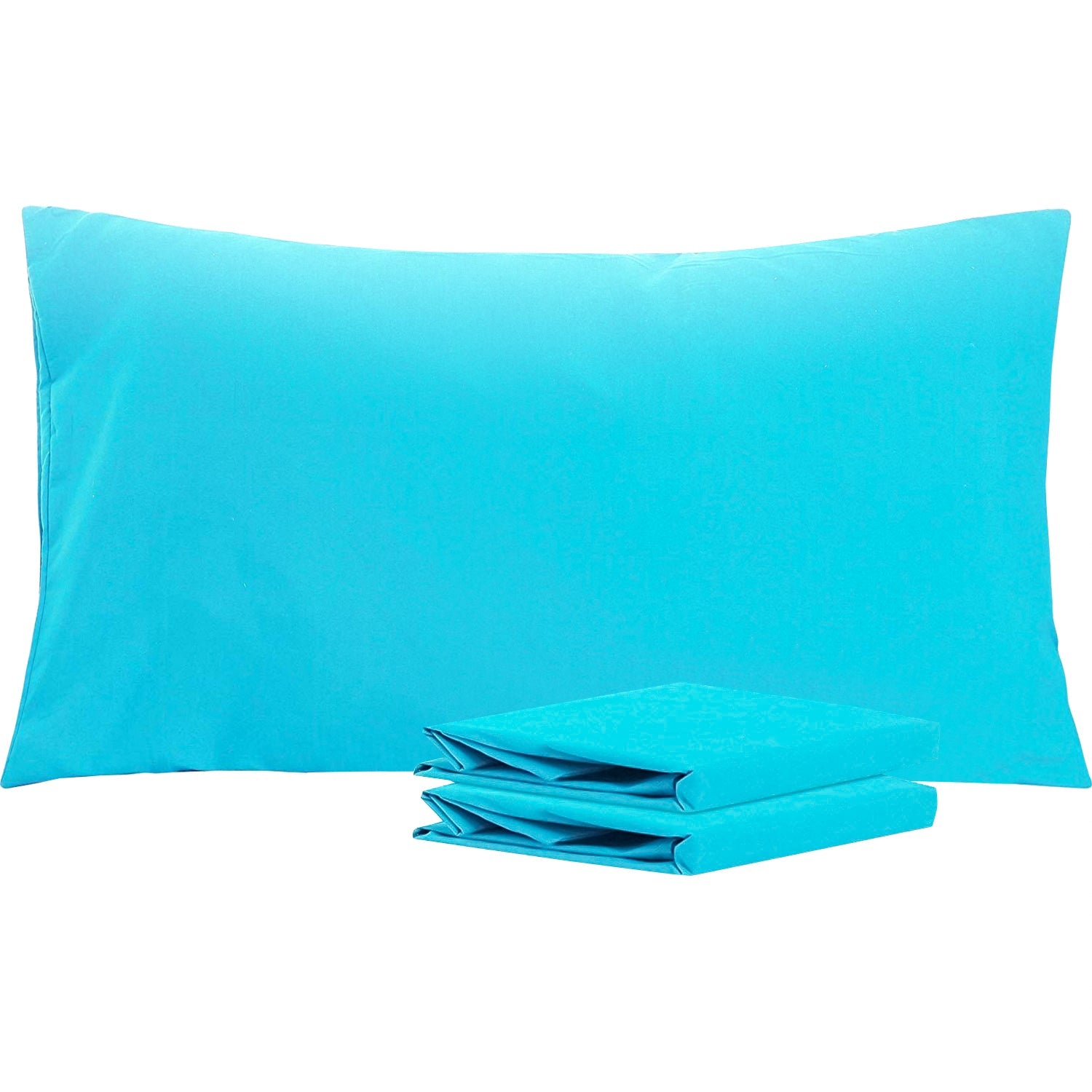 2-Pack Standard Pillowcases – Soft Brushed Microfiber, Wrinkle & Fade Resistant