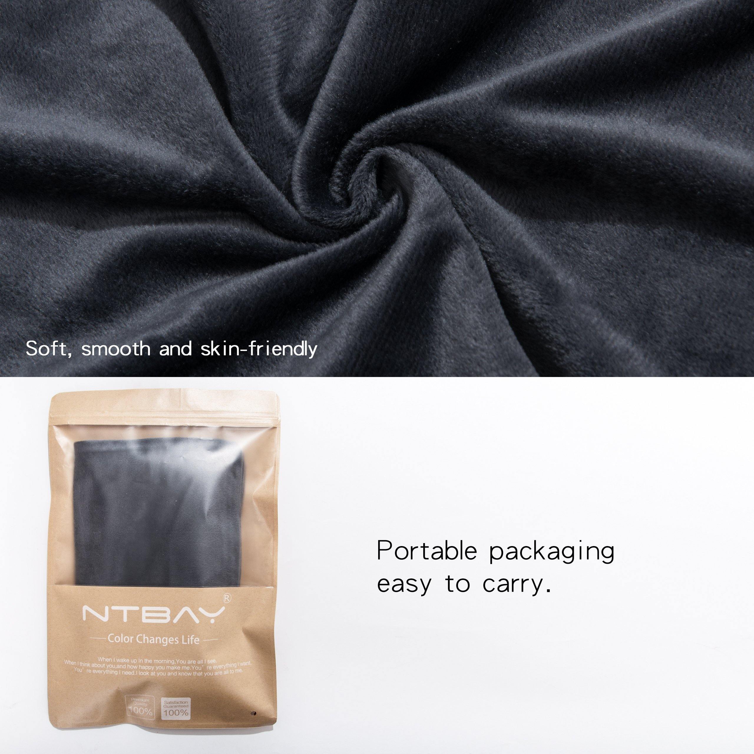 NTBAY Cozy Velvet Throw Pillow Cover,Euro Square Pillowcase - NTBAY