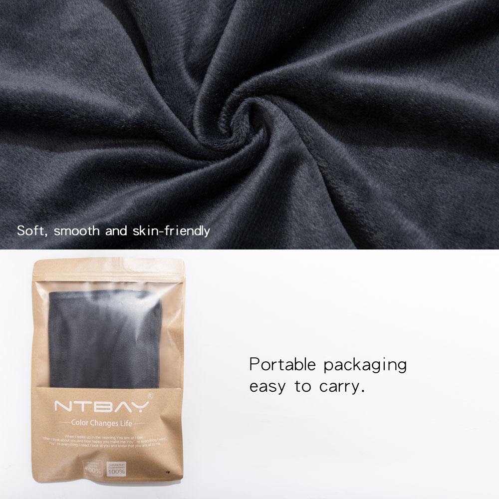 NTBAY 2 Pack Cozy Velvet Throw Pillow Cover - NTBAY