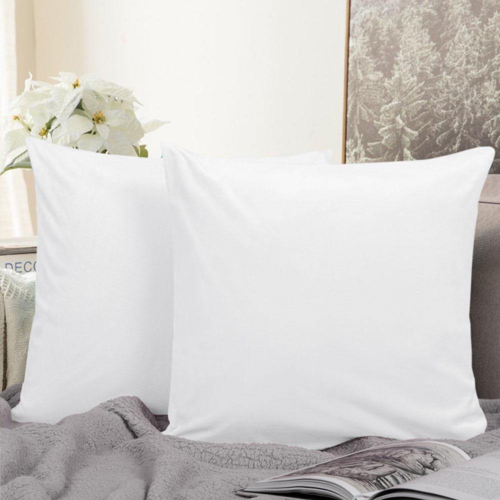 NTBAY 2 Pack Cozy Velvet Throw Pillow Cover - NTBAY