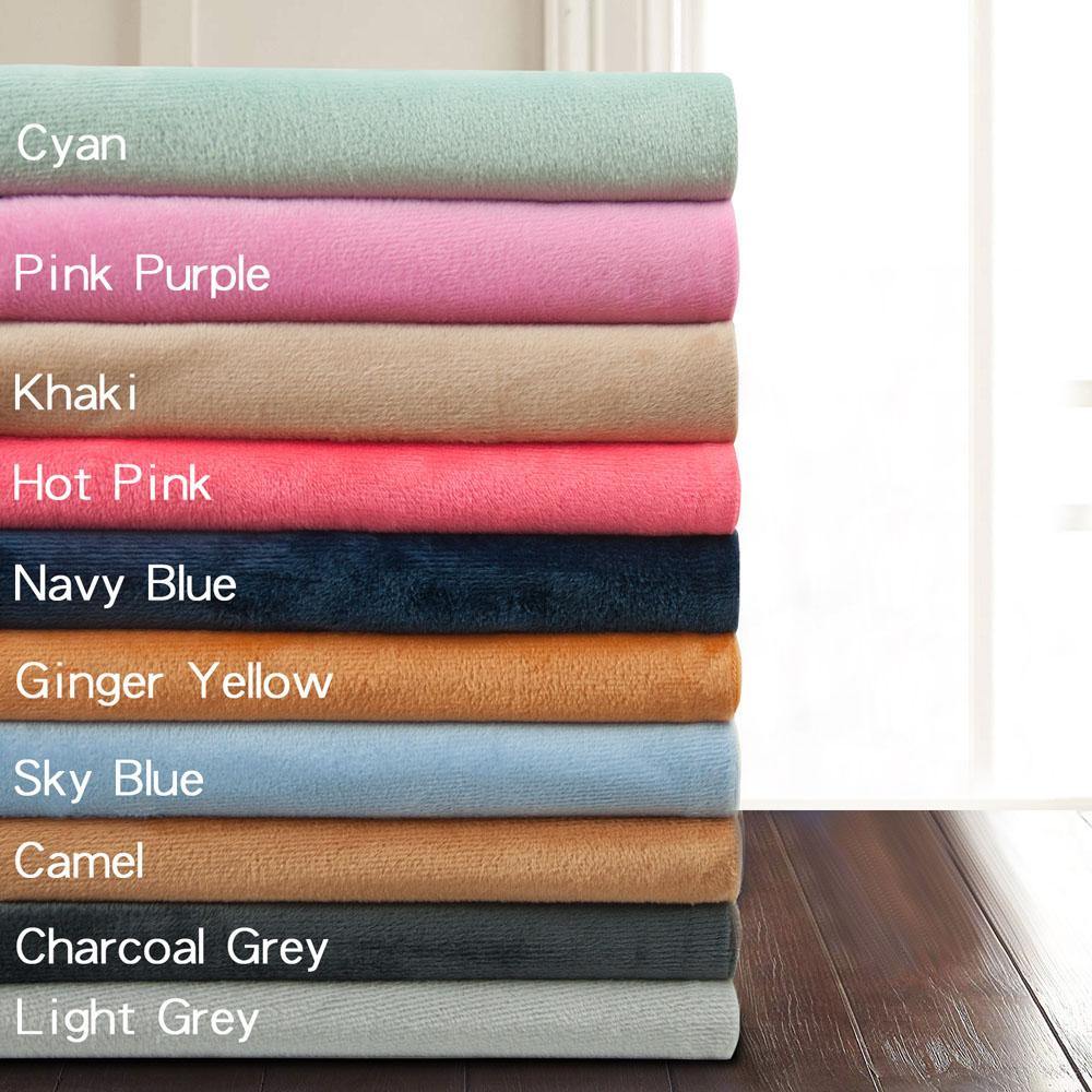 NTBAY 2 Pack Cozy Velvet Throw Pillow Cover - NTBAY