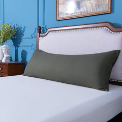 NTBAY brushed microfiber body pillow cover in grey