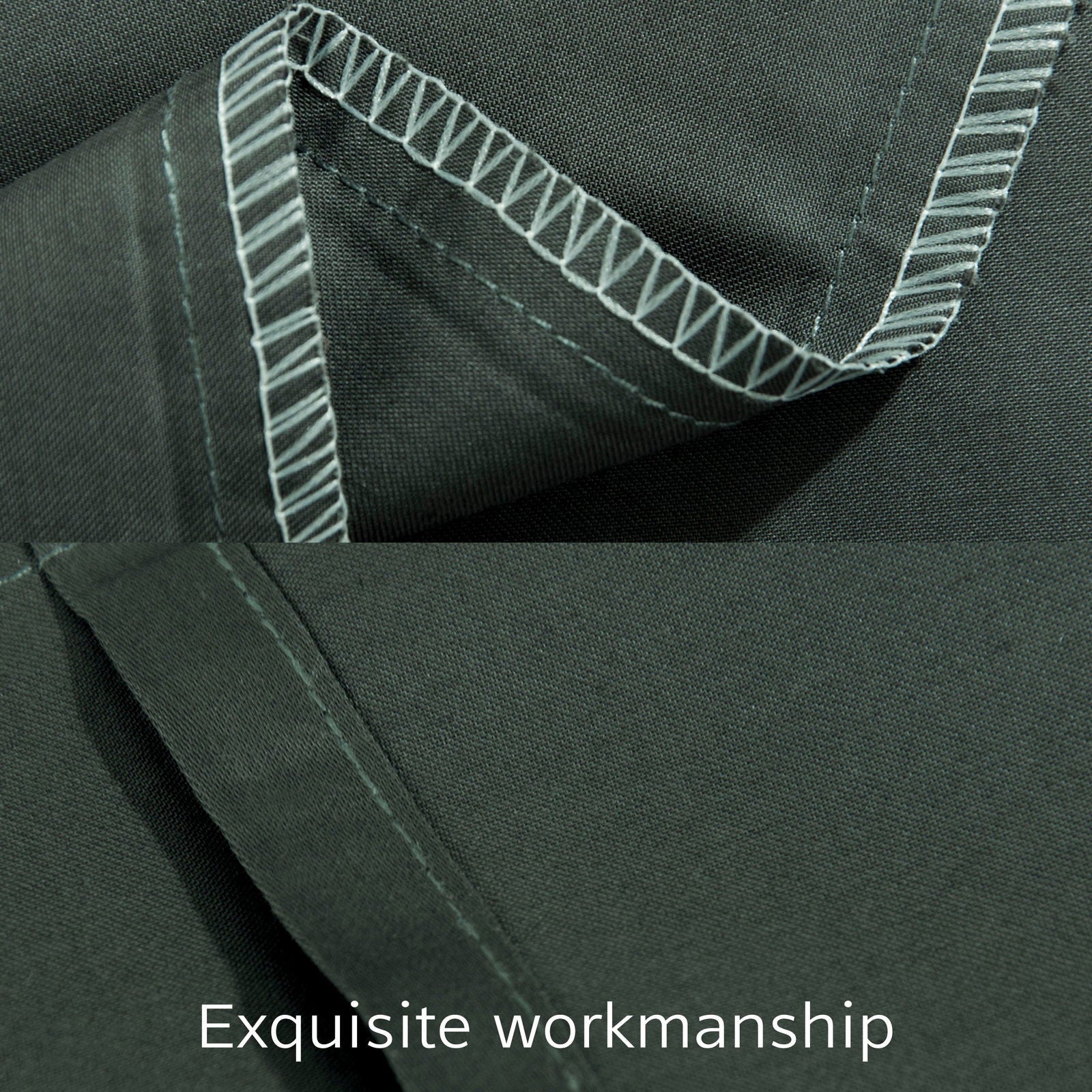 2 Pack Cotton Pillowcases with Envelope Closure size and color view by Fasiano