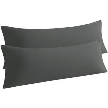 2-Pack Microfiber Body Pillowcase - Soft & Wrinkle-Free